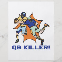 Tueur de QB Prospectus Avec Motif