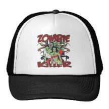 Tueur de zombi casquettes de camionneur