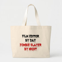 Tueur de zombi de rédacteur de film sac