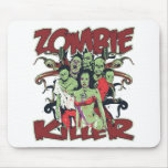 Tueur de zombi tapis de souris