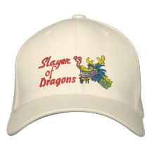 Tueur des dragons casquette de baseball brodée