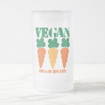 Tueur végétarien végétalien tasse