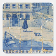 Tuile d'Azulejo Adhésif