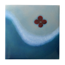 Tuile de ~ de fleur d'océan carreaux
