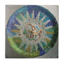 Tuile de mosaïque de Gaudi Carreaux