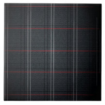 Tuile de plaid carreaux en céramique