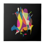 Tuiles de fantaisie de croquis de crayon carreau en céramique