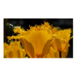Tulipe Carte-Jaune d'affaires Carte De Visite