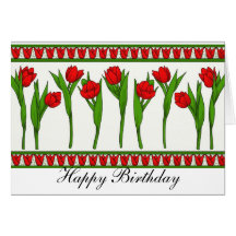 tulipes cartes