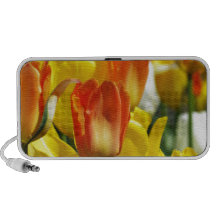 Tulipes jardin mini haut-parleur