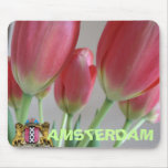 Tulipes roses Mousepad d'Amsterdam Tapis De Souris
