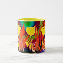 Tulips Mugs À Café