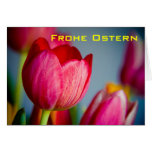Tulpen par coeur • Osterkarte Cartes De Vœux