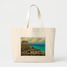 Tulum Mexique Sacs En Toile