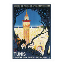 Tunis, L'Orient Aux Portes de Marsielle Cartes Postales