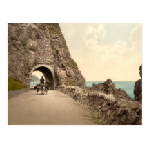 Tunnel noir de caverne, Co Antrim Cartes Postales