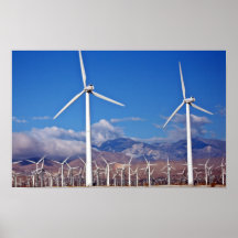 Turbines de vent posters