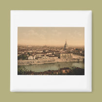 Turin I, Piémont, Italie magnets