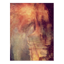 Turner, Chambre de der de marque de Joseph Mallord Carte Postale