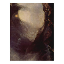 Turner, Joseph Mallord William Schneesturm : Hanni Cartes Postales