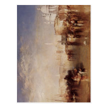 Turner, Joseph Mallord William Venedig, vom Canale Cartes Postales
