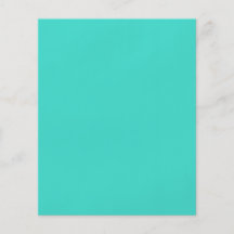 Turquoise Prospectus Personnalisés