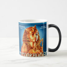 Tutankhamen sur la tasse