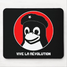 Tux Guevara (foncé), La RÃ©volution de Vive Tapis De Souris