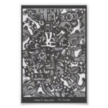 Tuyau Zentangle. par Ariana R. Cherry Impressions Photo