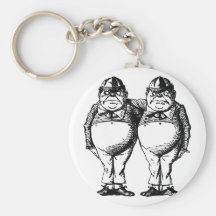 Tweedle Dee et Tweedle Dum Porte-clé