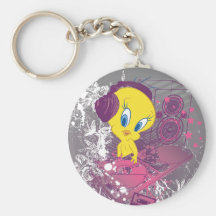 Tweety Djing Porte-clef