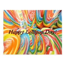 TwirlyPops ! Cartes Postales