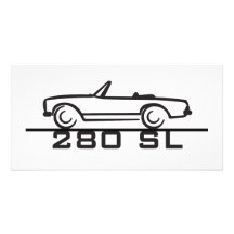 Type 113 de Mercedes 280 SL Cartes Avec Photo