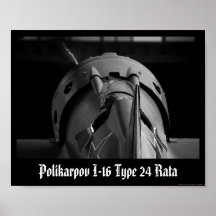 Type 24 Rata de Polikarpov I-16 Posters