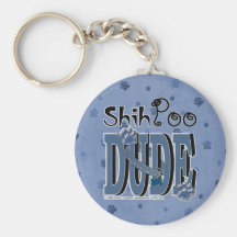 TYPE de ShihPoo Porte-clés