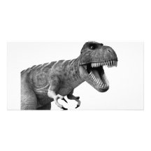 Tyrannosaurus Rex Modèle Pour Photocarte