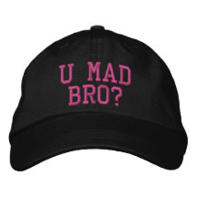 U Bro fou ? Chapeaux brodés