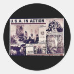 U.S.A. Dans l'action Adhésifs