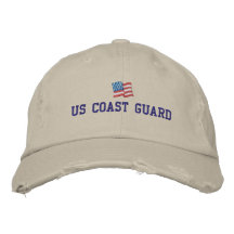 U.S. Chapeau brodé de la garde côtière
