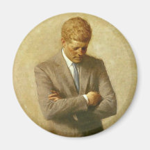 U.S. Le Président John F. Kennedy par Aaron Shikle Aimants