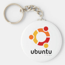 Ubuntu Linux Open Source Porte-clefs