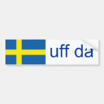 Uff DA Suède Autocollant Pour Voiture