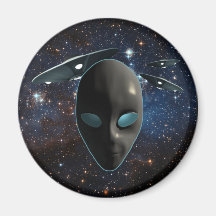 UFOs et aliens Aimant