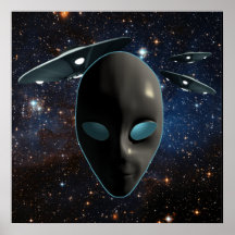 UFOs et aliens Poster