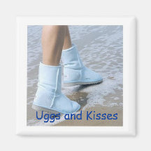 Uggs et aimant de baisers