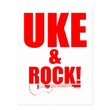 Uke et roche carte postale