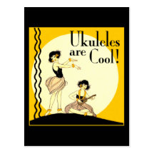Ukes sont frais ! Carte postale