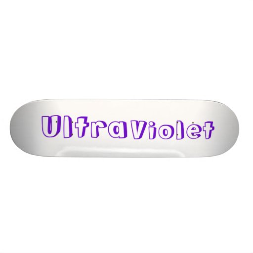 Ultra-violet Plateaux De Skateboards