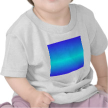 Ultramarine cyan et électrique électrique horizont t-shirt