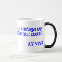 "Ummm….oui, j'ai besoin d'un échauffement.  L'un o Tasse À Café